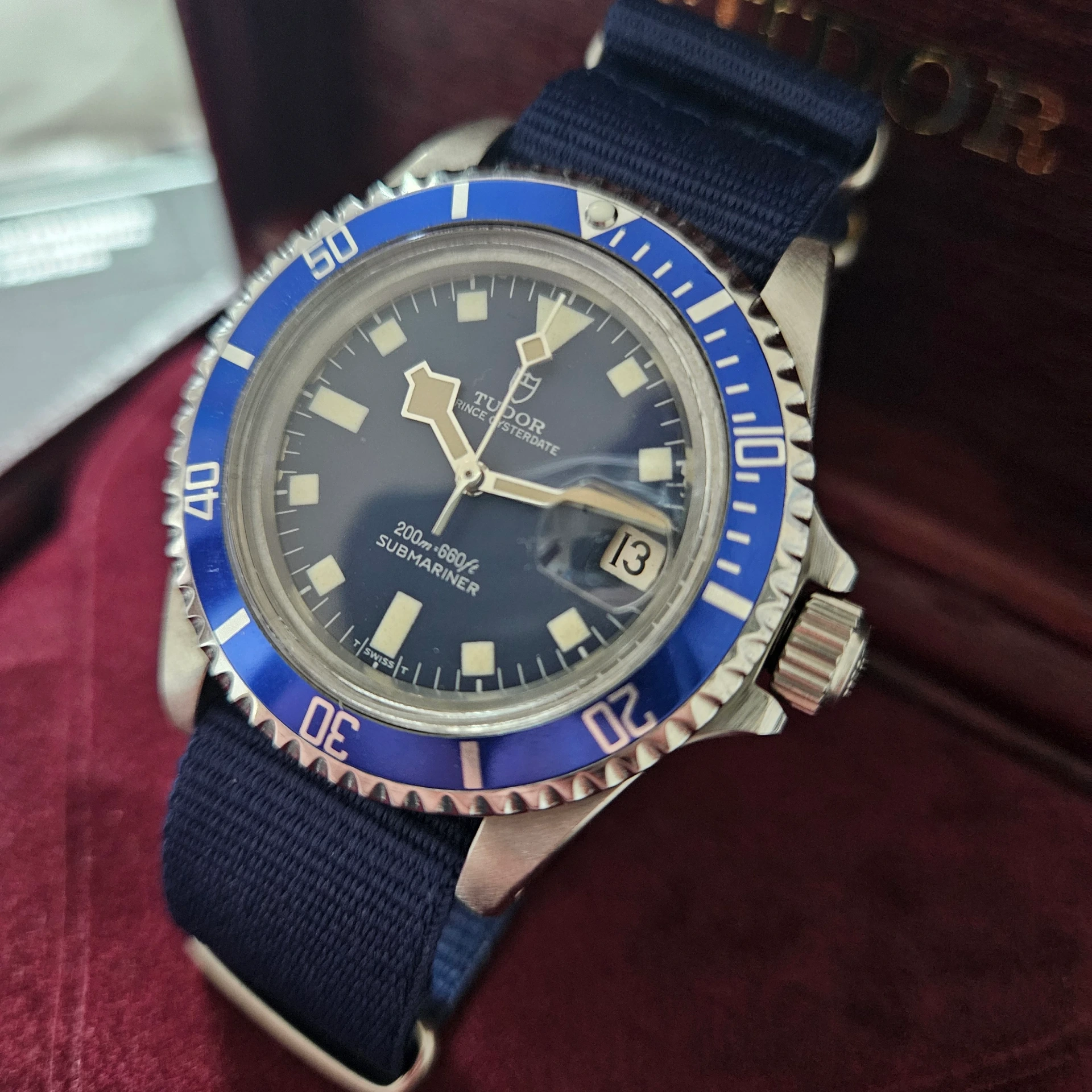 Tudor Submariner 9411/0 Snowflake 39mm vintage 1978